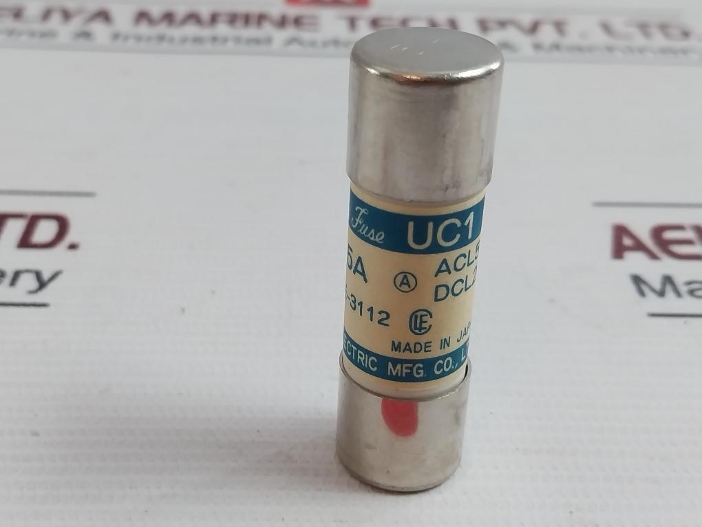 Lot Of 2X Utsunomiya Electric Uc1 Cello-lite Fuse 216200-0001 Ac 500V