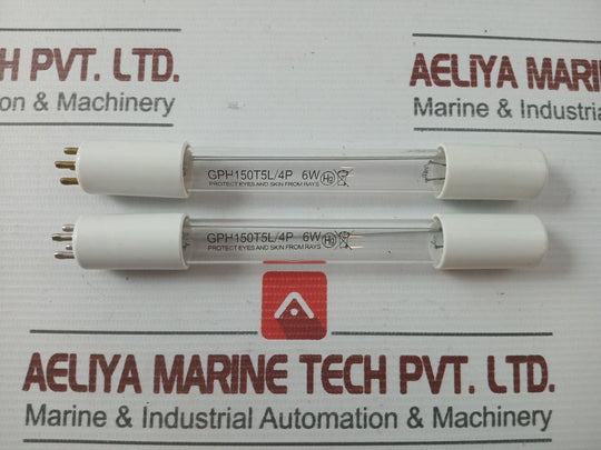Lot Of 2X Uv Lamp 6W Gph150T5L/4P