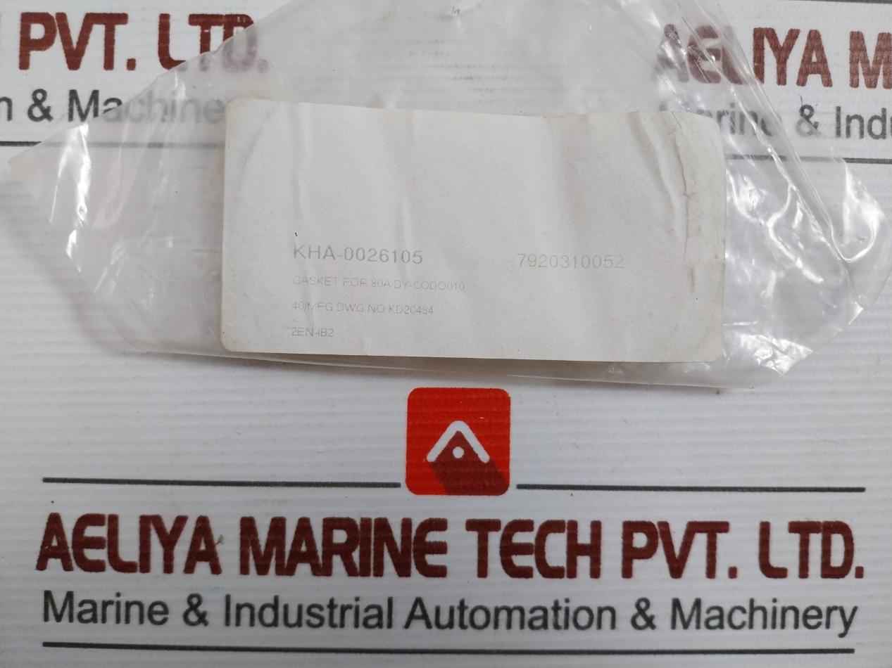 Lot Of 2X Valqua V#7590M Spiral Wound Gasket