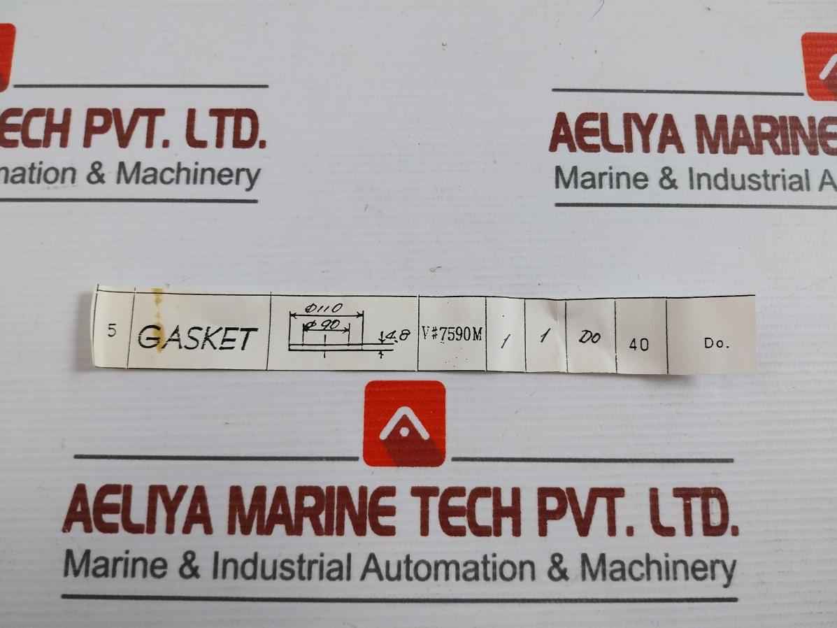 Lot Of 2X Valqua V#7590M Spiral Wound Gasket