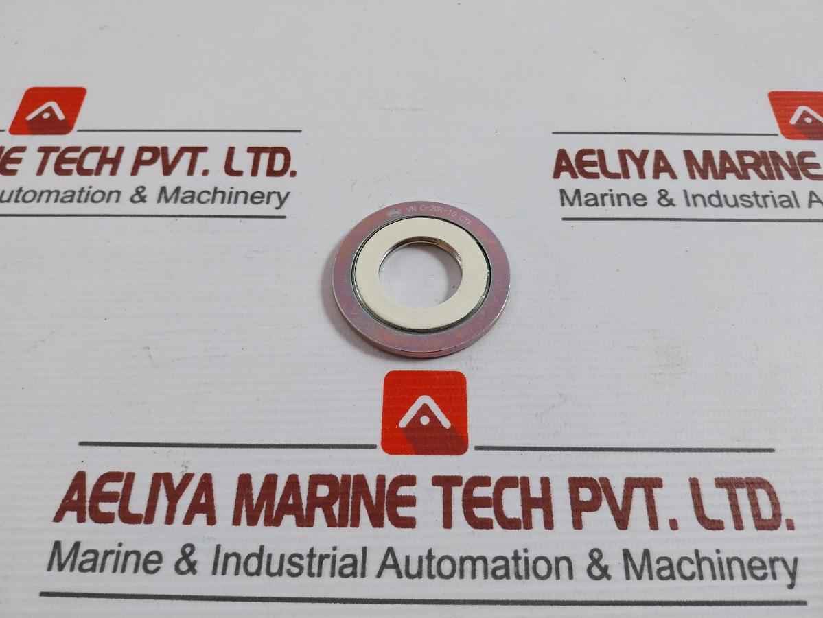 Lot Of 2X Valqua Vn C-20K-10 Ctf Flange Gasket 24X37X52 304-spc