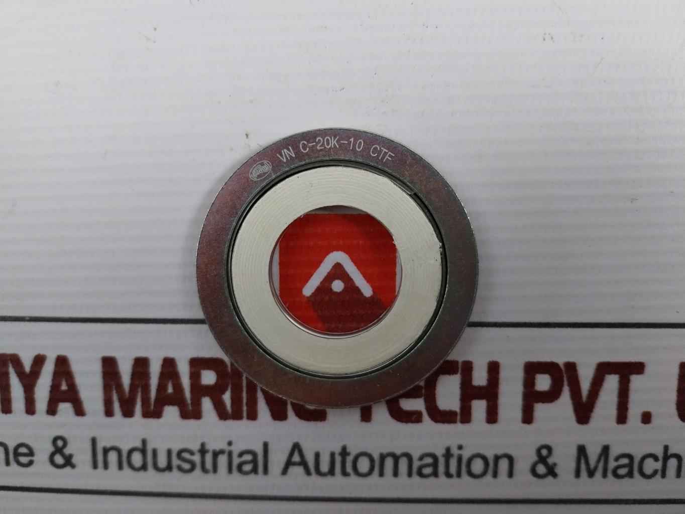 Lot Of 2X Valqua Vn C-20K-10 Ctf Flange Gasket 24X37X52 304-spc