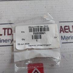 Lot of 2X Waters 700000961 ZMD Elbow 4-M5