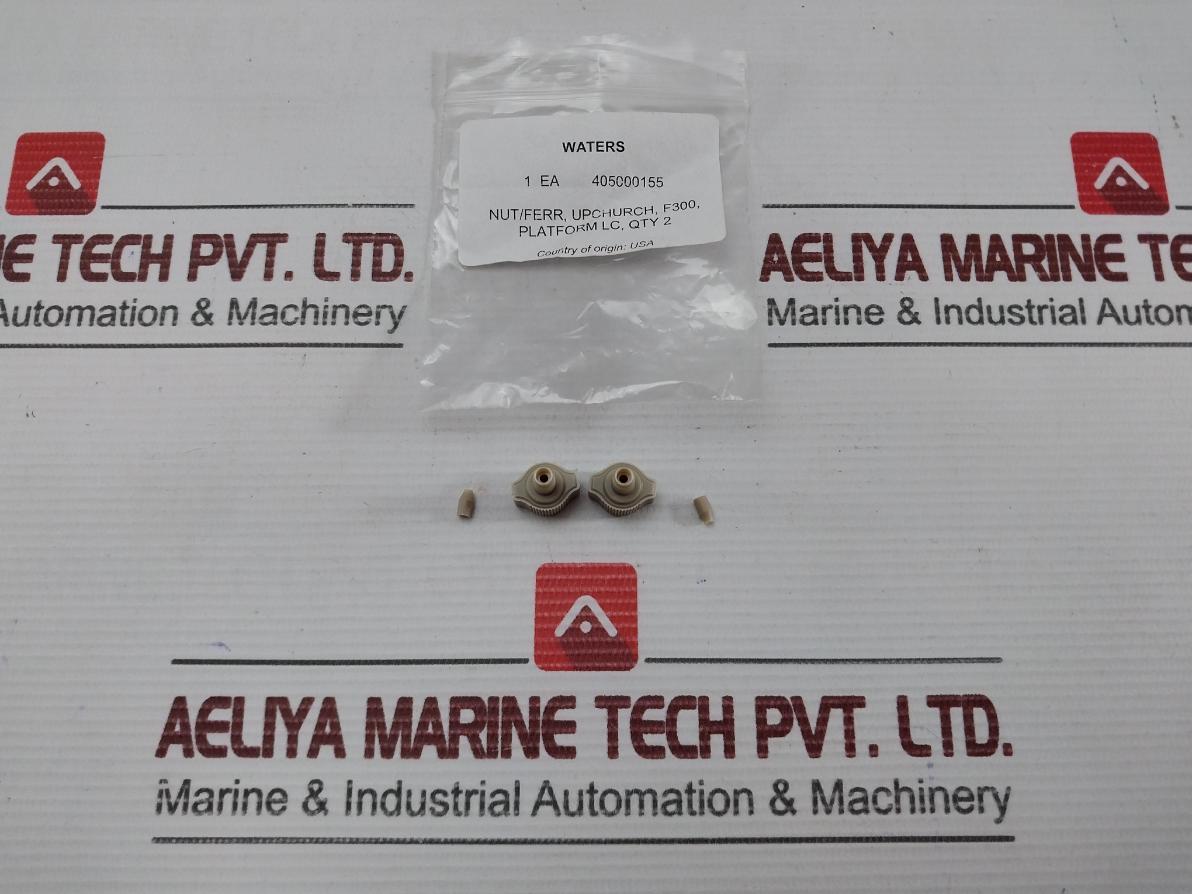 Lot Of 2X Waters Nut Ferrule For F300 Platform Lc 405000155