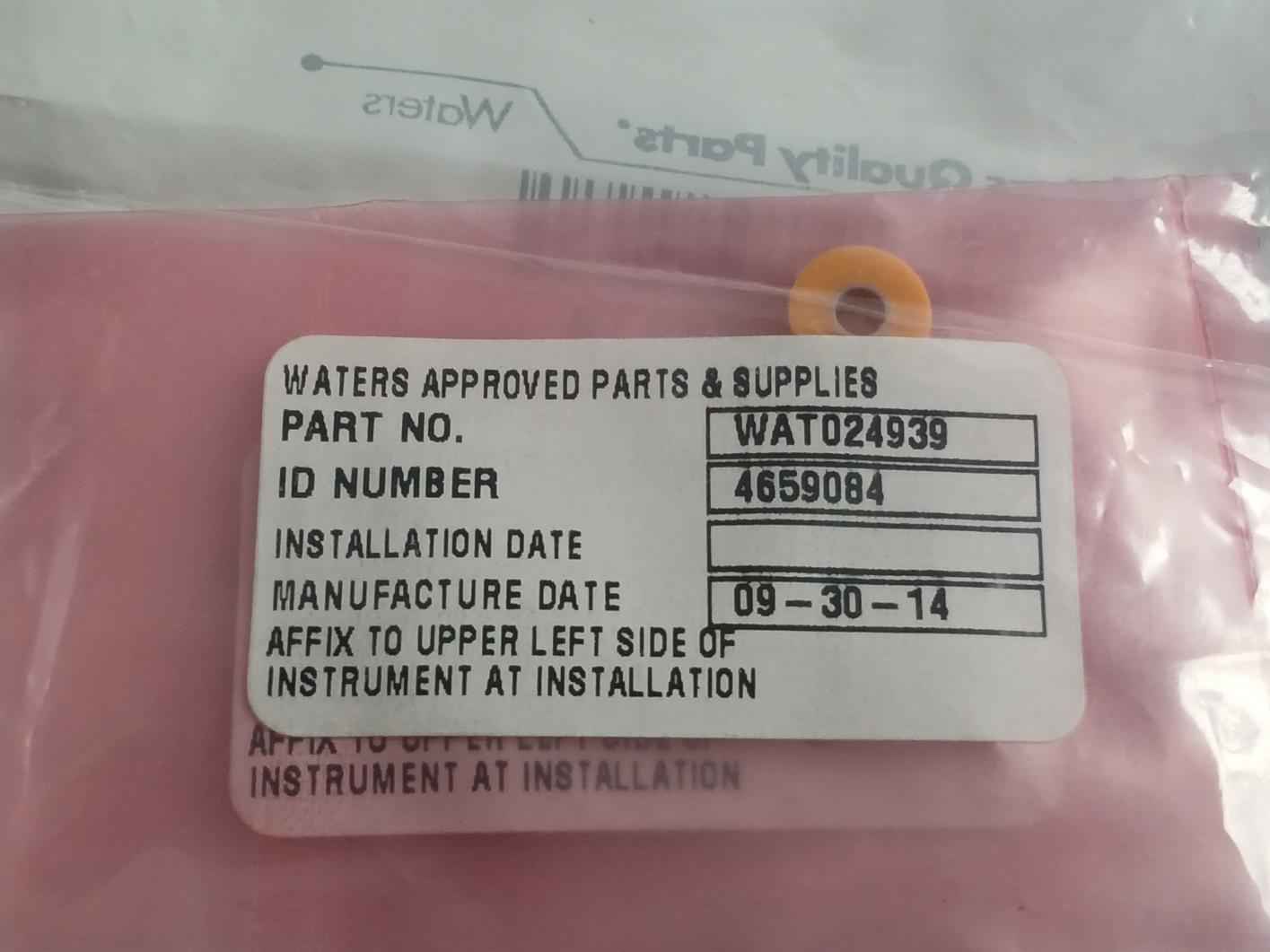 Lot Of 2X Waters Plunger Seal 1/8 In With Bearing Part No: Wat024939