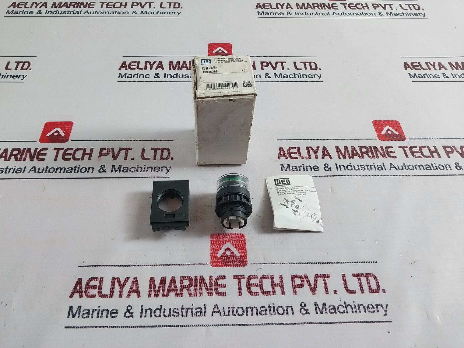 Lot Of 2X Weg CSW-BFI2 Pushbutton And Signaling Switch