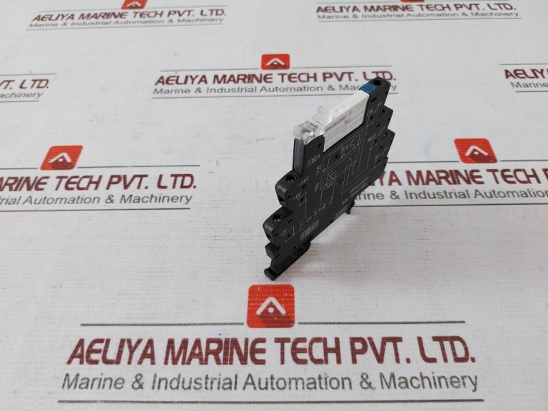 Lot Of 2X Weidmuller Trs 24Vdc 1Co Micro Relay 1122770000 250Vac/6A