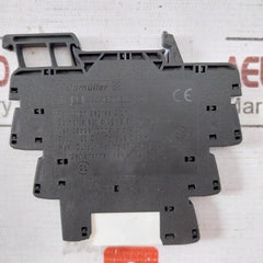 Lot of 2X WEIDMULLER TRS 24VDC 1CO Micro Relay 1122770000 250VAC/6A