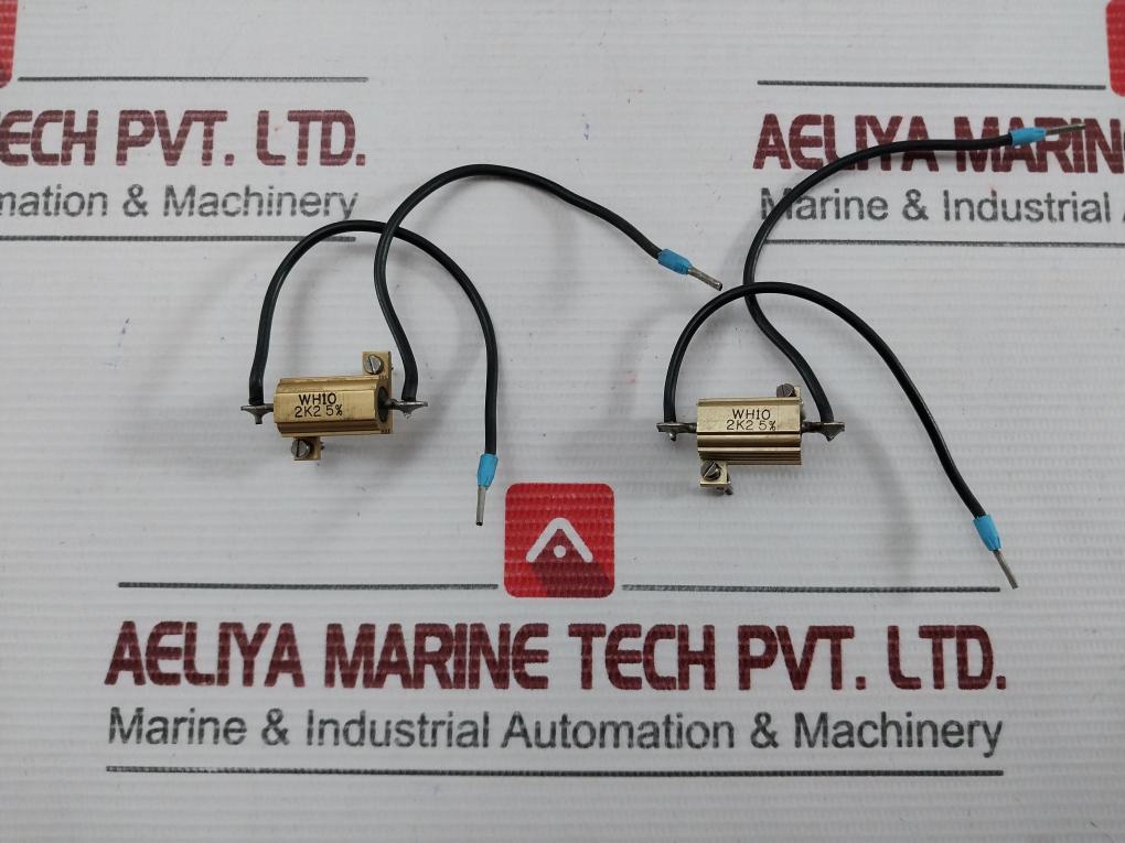 Lot Of 2X Wh10 Wirewound Resistor Brand Tt Electronics
