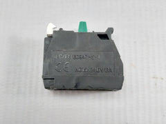 Lot Of 2X Xider Single Contact Block 240V 6A Part No Zbe-101