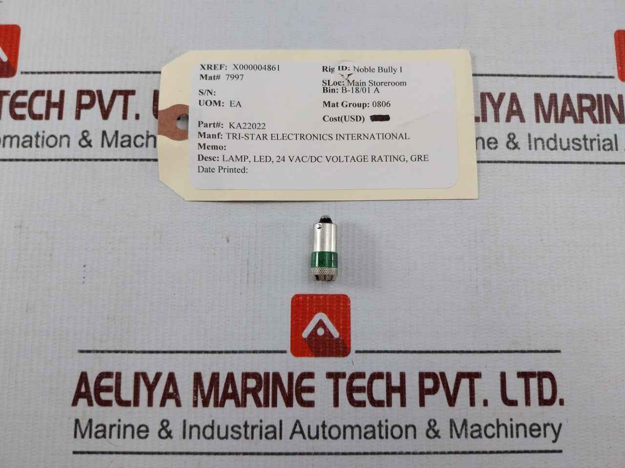 Lot Of 2x Abb Ka22022 Led Lmap 24 Vac/dc Voltage Rating