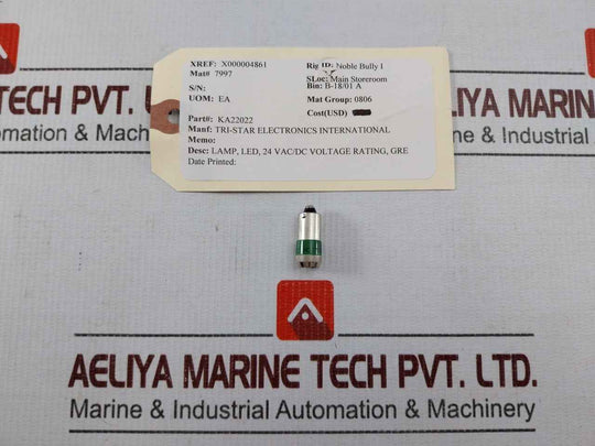 Lot Of 2x Abb Ka22022 Led Lmap 24 Vac/dc Voltage Rating