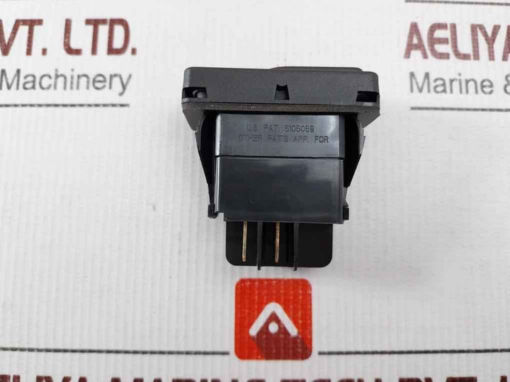 Lot Of 2x Carling Technologies Va1a 1344r Light On-off Switch Rocker 15a 125vac