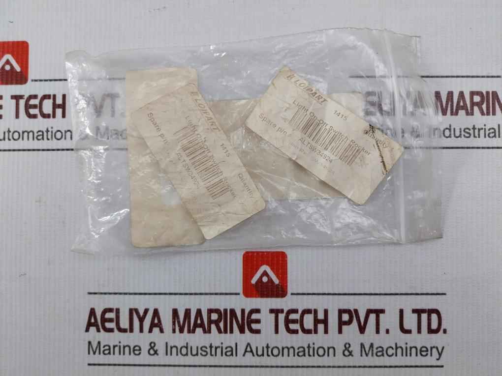 Lot Of 2x Carling Technologies Va1a 1344r Light On-off Switch Rocker 15a 125vac