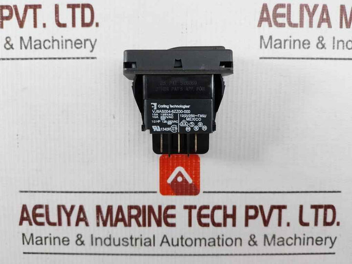 Lot Of 2x Carling Technologies Vj8as004-6zz00-000 Heat Level Switch Rocker 3-way