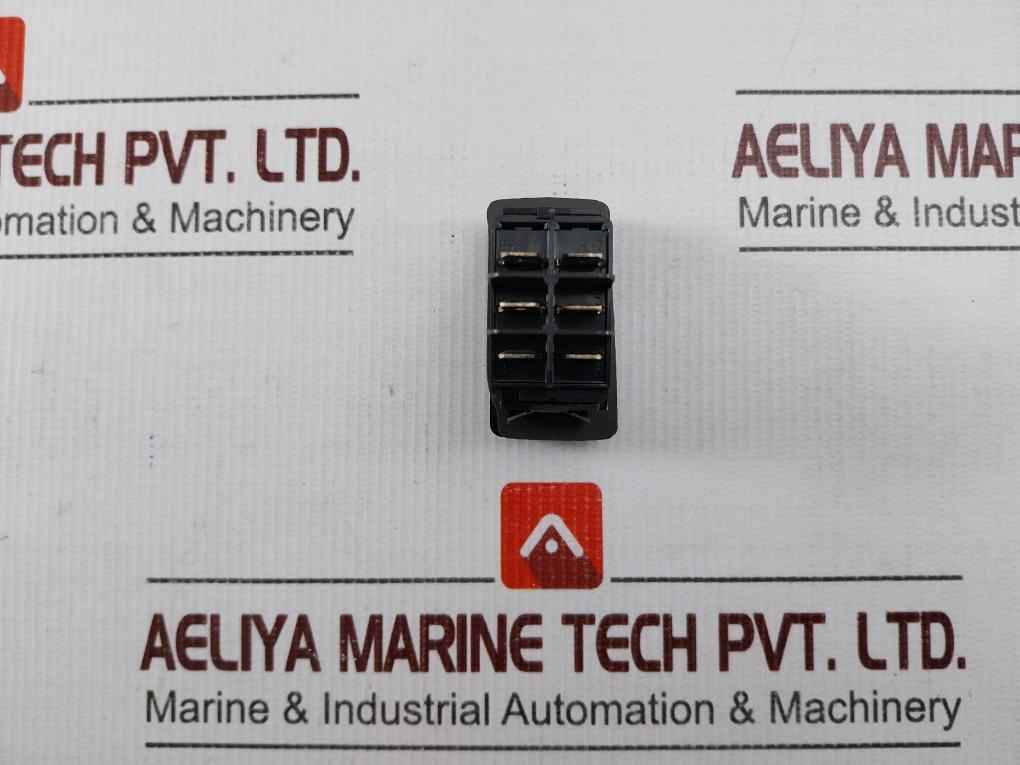 Lot Of 2x Carling Technologies Vj8as004-6zz00-000 Heat Level Switch Rocker 3-way