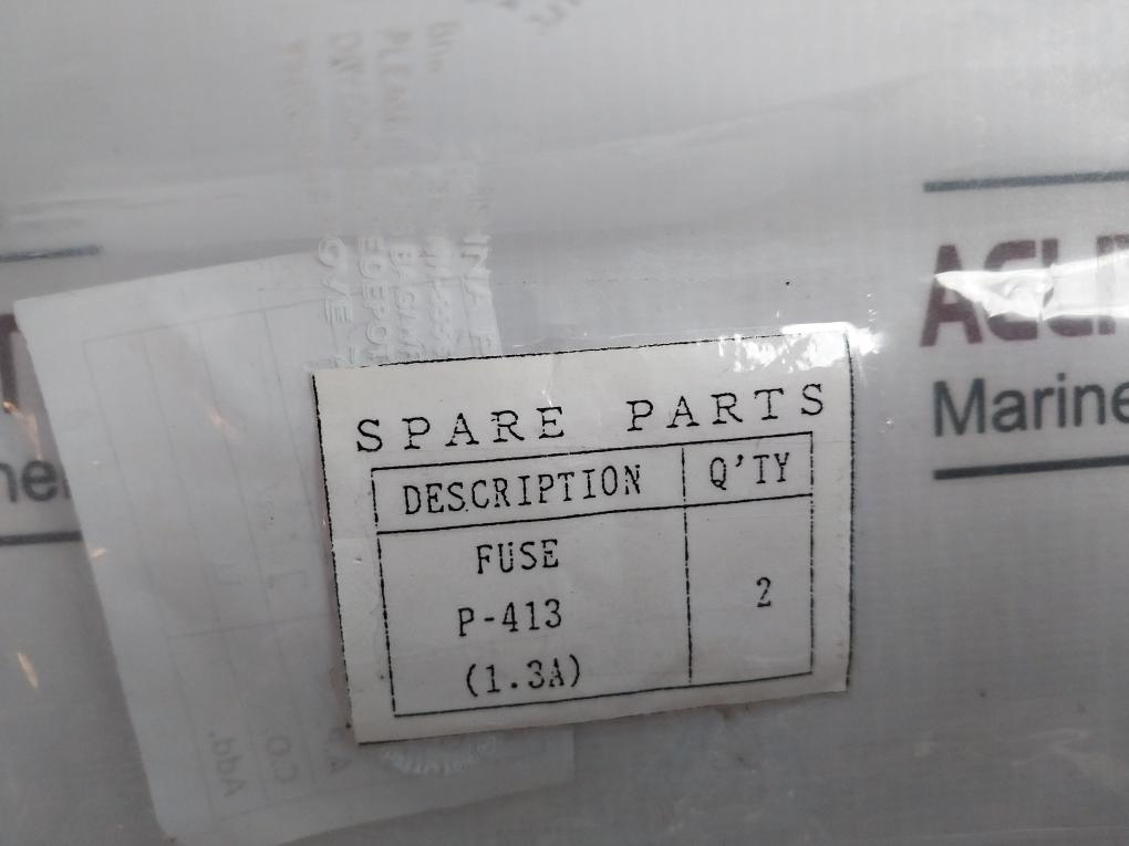 Lot Of 2x Daito P413 Alarm Fuse (1.3a)