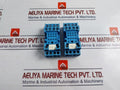 Lot of 2X Finder 94.44.1 Relay Socket 7A 300V AC