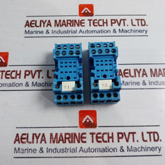 Lot of 2X Finder 94.44.1 Relay Socket 7A 300V AC