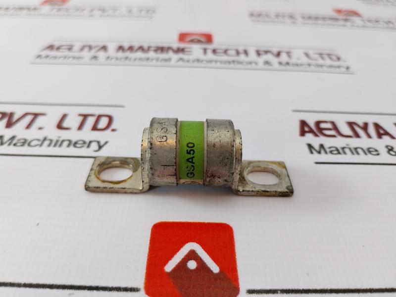 Lot Of 2x General Electric Gsa50 50a 250v Super Rapid Fuse 03/48