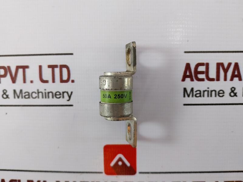 Lot of 2X General Electric GSA50 50A 250V Super Rapid Fuse 03/48