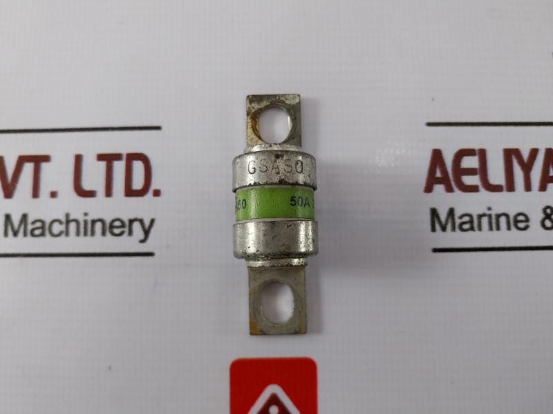 Lot of 2X General Electric GSA50 50A 250V Super Rapid Fuse 03/48