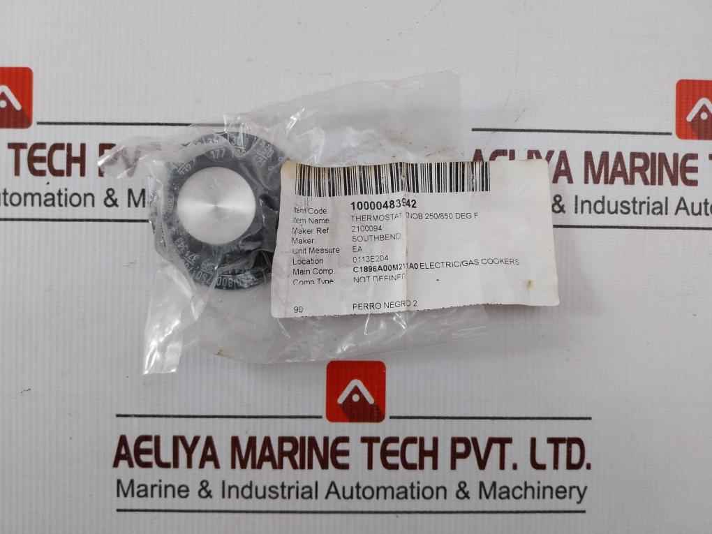 Lot Of 2x Southbend 2100094 Thermostat Knob 250/850 Deg F