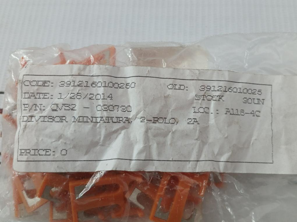 Lot Of 30X 0307300000 Cross Connector 2A Weidmuller Qvs 2 Sakt1+2