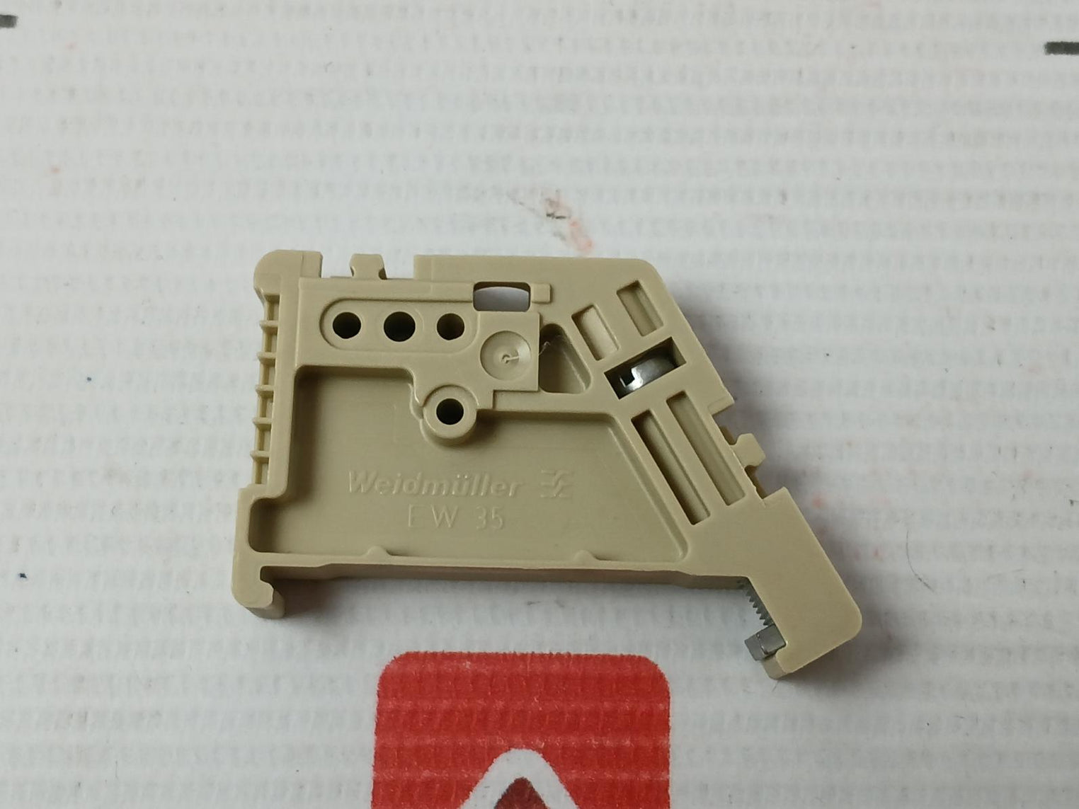 Lot Of 30X Ew 35 End Bracket Weidmuller