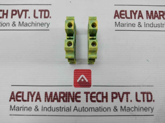 Lot Of 34X Phoenix Contact Protective Conductor Terminal Block Ut 6-pe