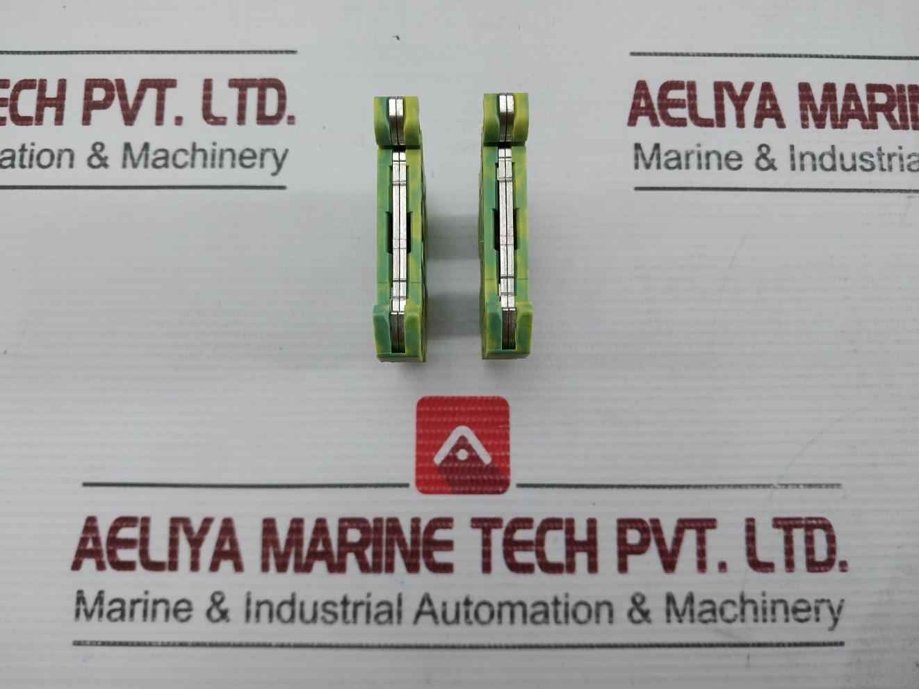 Lot Of 34X Phoenix Contact Protective Conductor Terminal Block Ut 6-pe