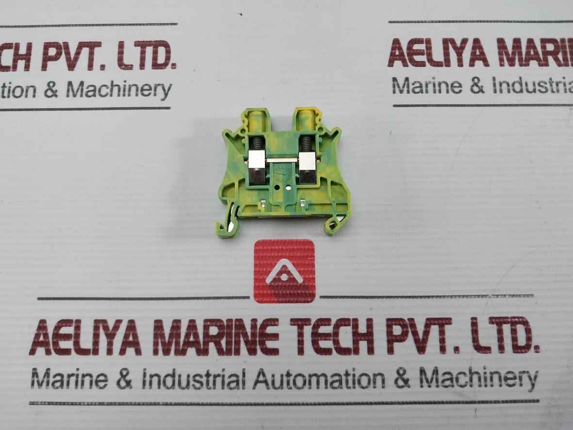 Lot Of 34X Phoenix Contact Protective Conductor Terminal Block Ut 6-pe