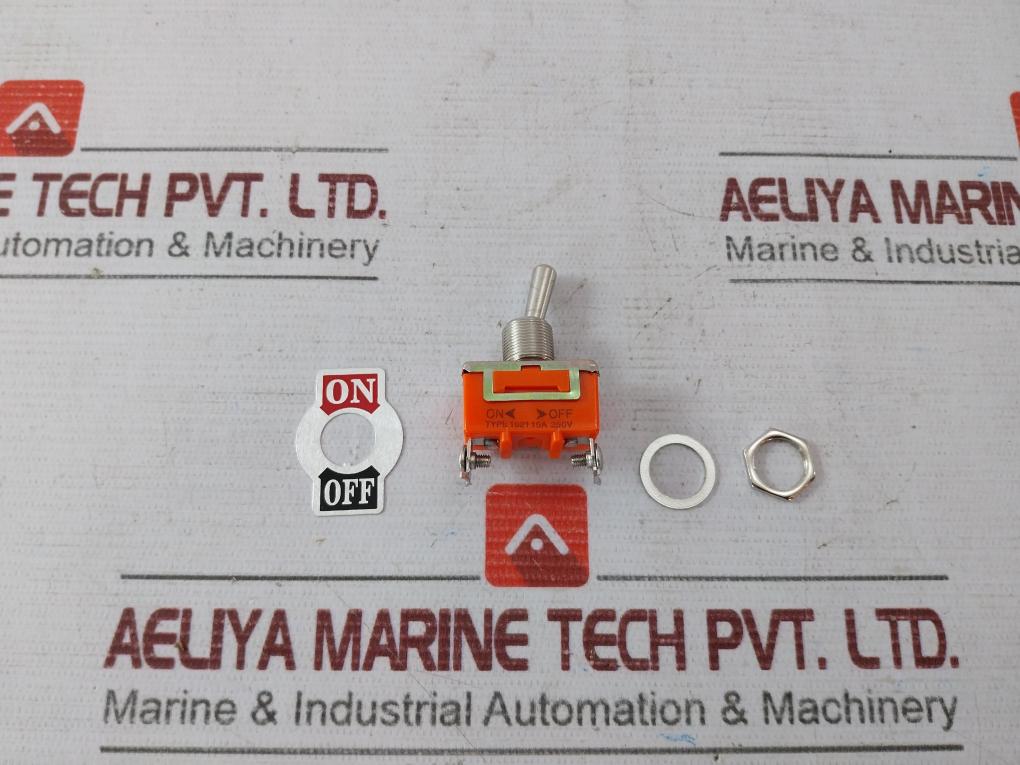 Lot of 3X 1021 15A 250V Toggle Switch
