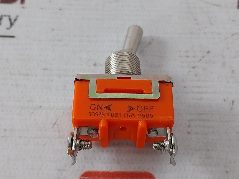 Lot of 3X 1021 15A 250V Toggle Switch