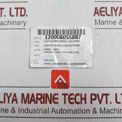 Lot Of 3X 17605 X427 Gasket, Recirculatoin Piping Weight: 50 Gm