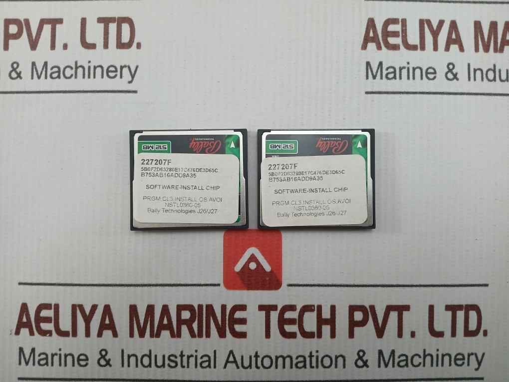 Lot Of 3X 227207F Install Chip Bally