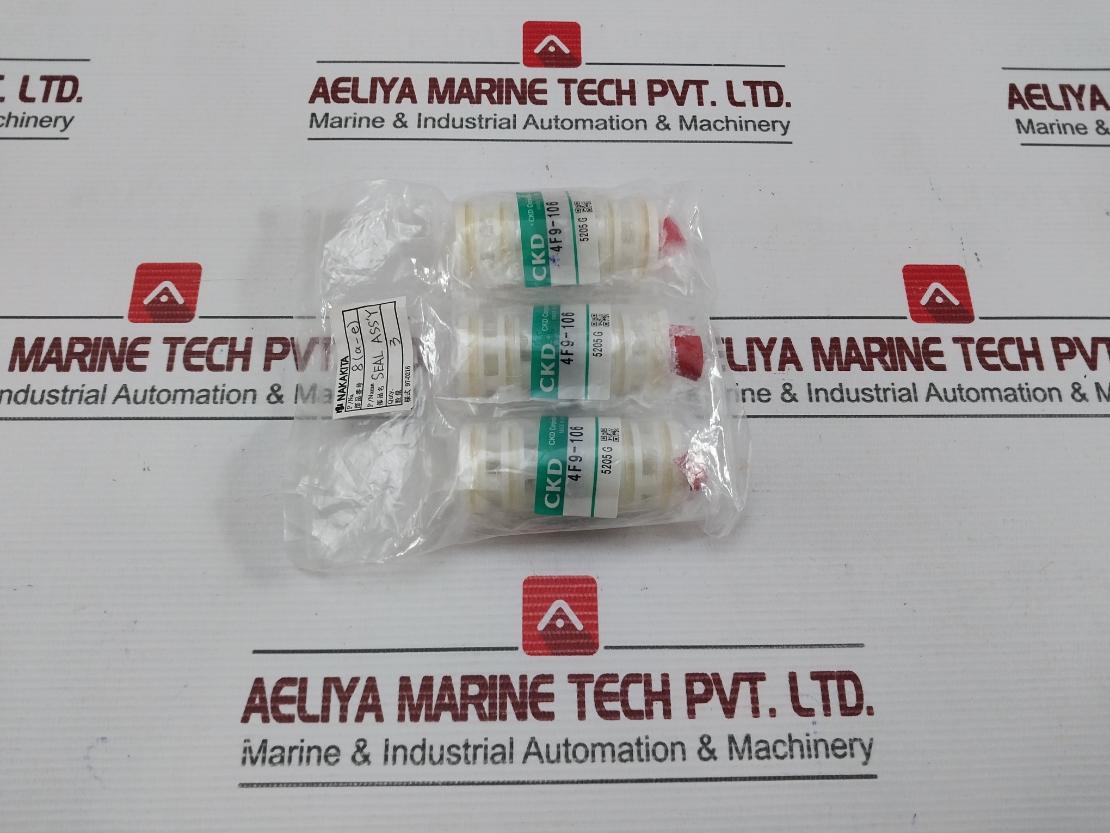 Lot Of 3X 4F9-106 Ckd Seal Assy