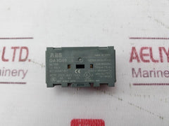 Lot of 3X ABB OA3G01 Auxiliary Contact for Switch Fuse Unit 690V 16A A600-R300