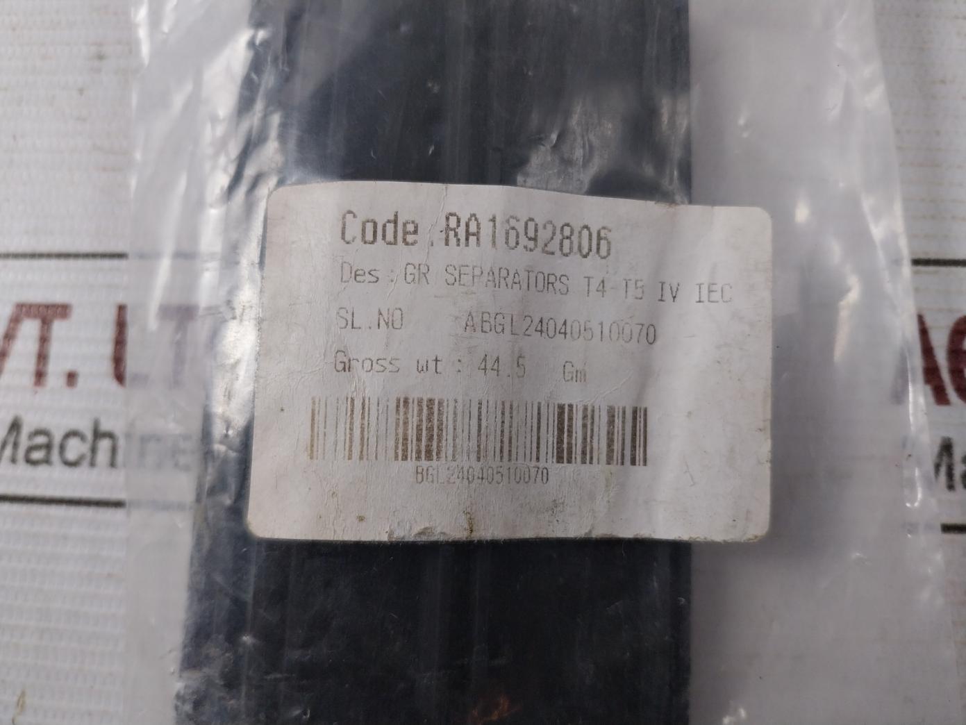 Lot Of 3X Abb Ra1692806 Gr Separator T4-t5 Iv Iec