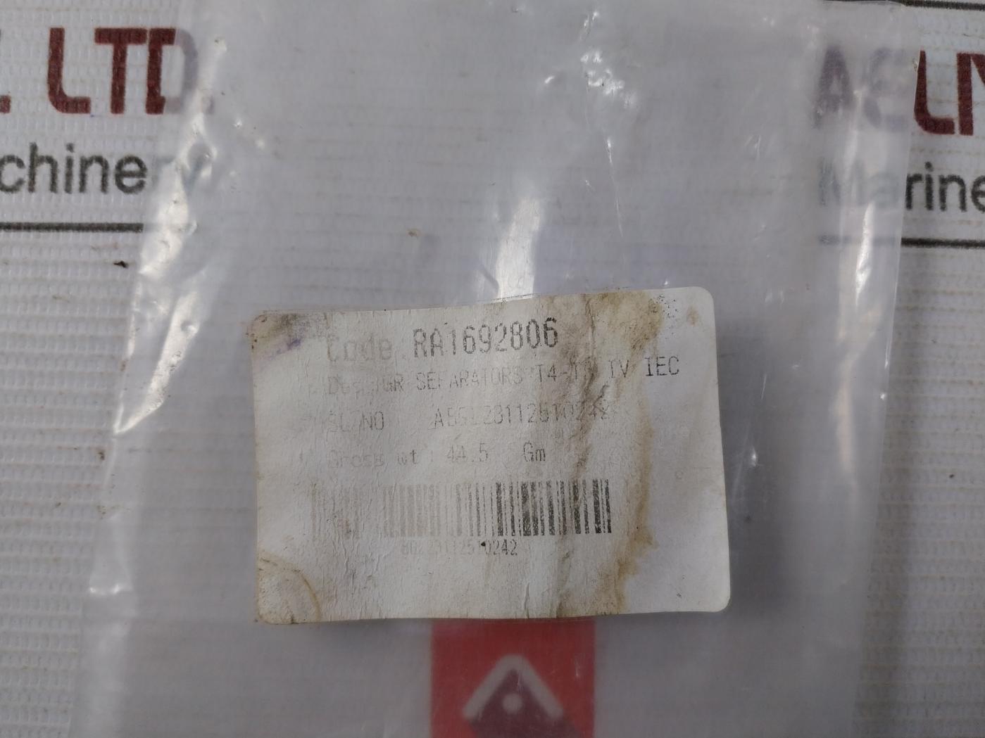 Lot of 3X ABB RA1692806 GR Separators T4-T5 IV IEC
