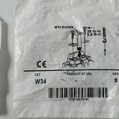 Lot of 3X ALLEN-BRADLEY W34 Heating Element