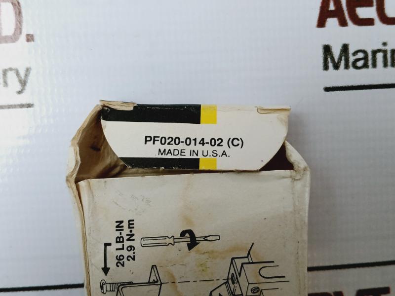 Lot of 3X Allen Bradley Thermal Overload Heater Elements PF020-014-02(C)