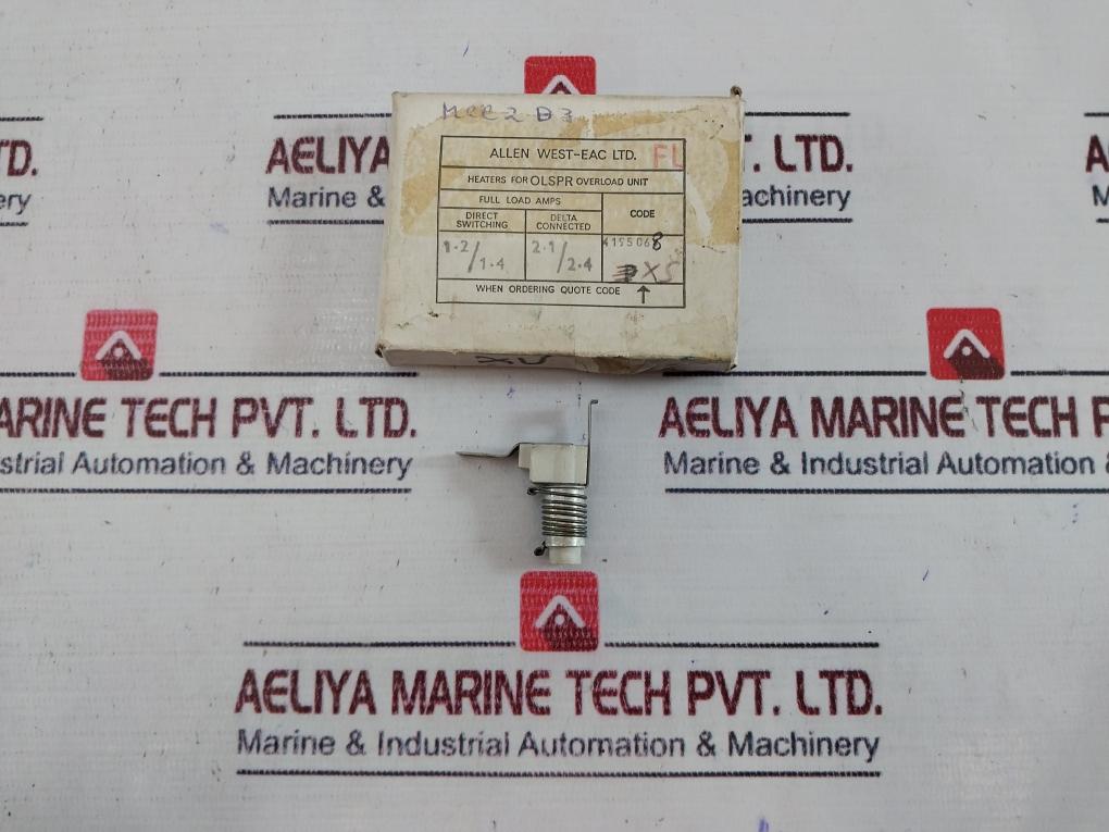Pack Of 3X Allen West-Eac Xs Heaters For Olspr Overload Unit