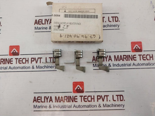 Lot of 3X Allen West OLRHZF Overload Relay Heater Pack 10-12 Amps