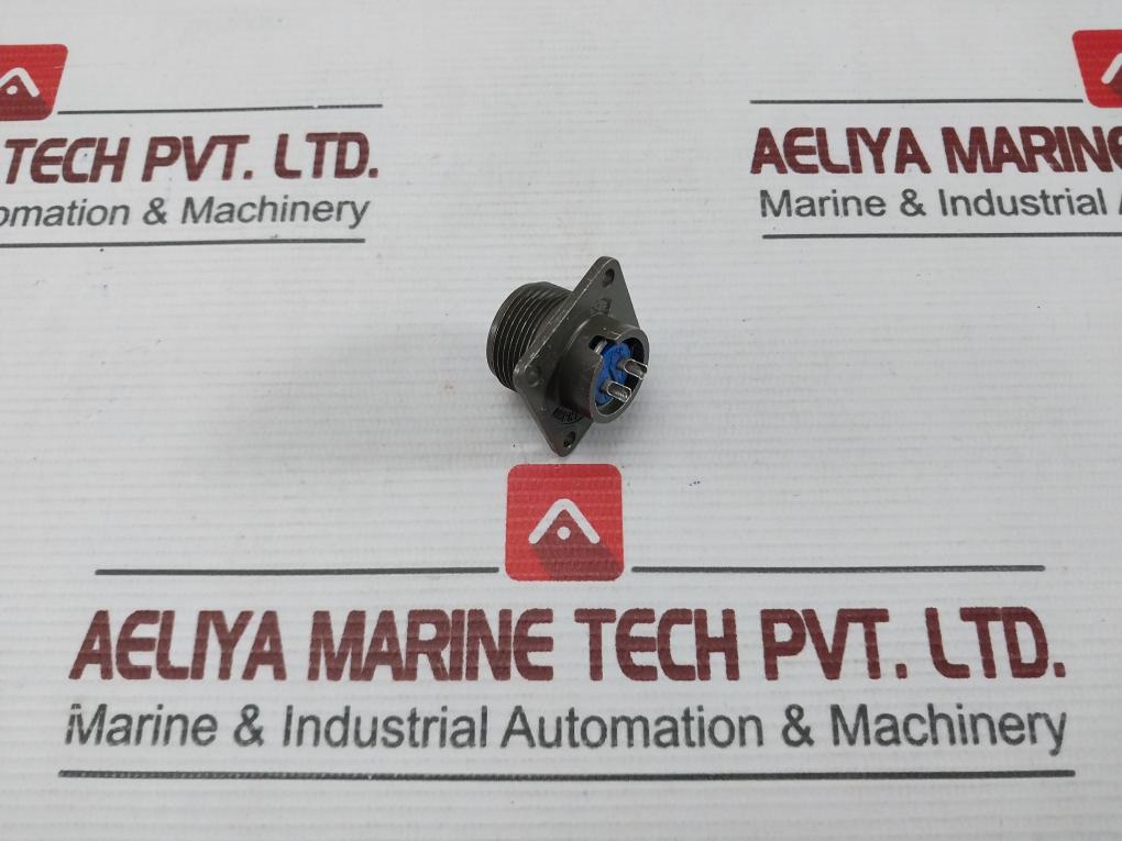 Lot Of 3X Amphenol 973102A14S9S Circular Connector