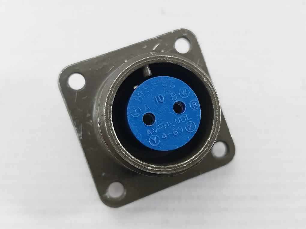 Lot Of 3X Amphenol 973102A14S9S Circular Connector