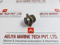 Lot of 3X AMPHENOL 973102A2027S Circular Connector Receptacle
