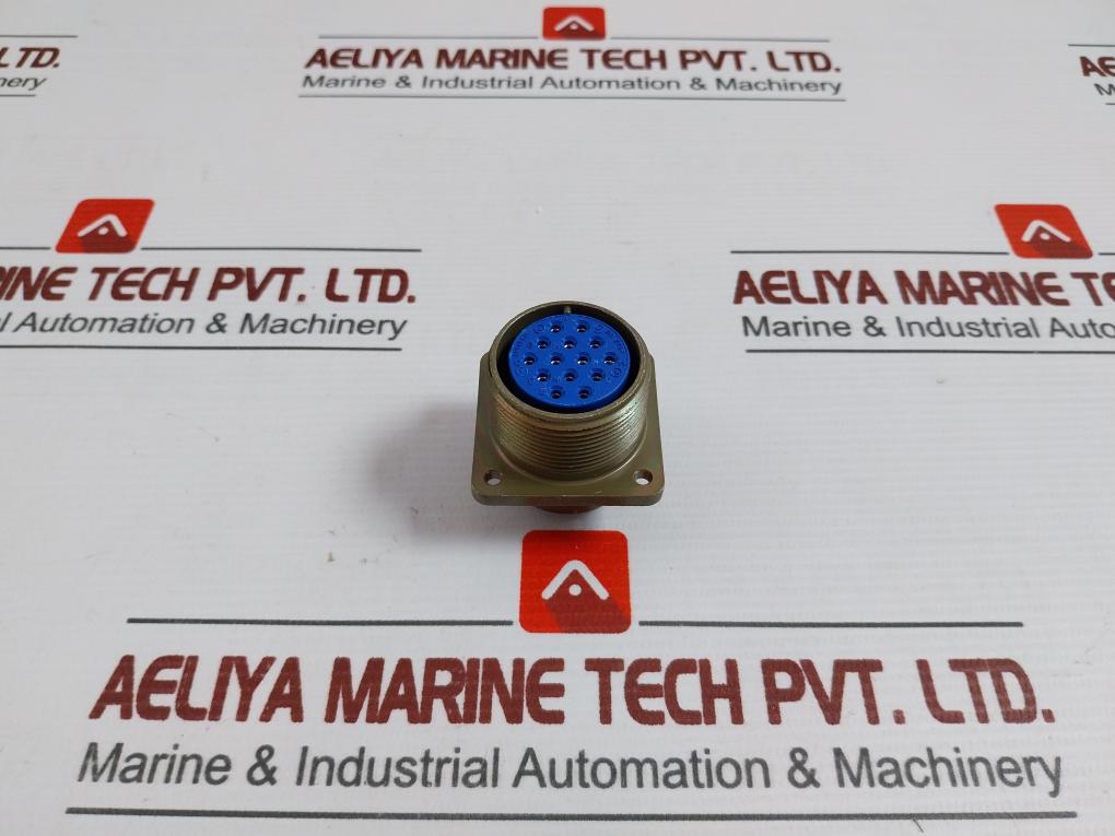 Lot Of 3X Amphenol 973102A2027S Circular Connector Receptacle