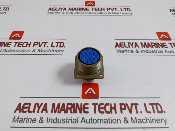 Lot of 3X AMPHENOL 973102A2027S Circular Connector Receptacle