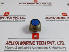 Lot Of 3X Amphenol 973102A2027S Position Circular Connector